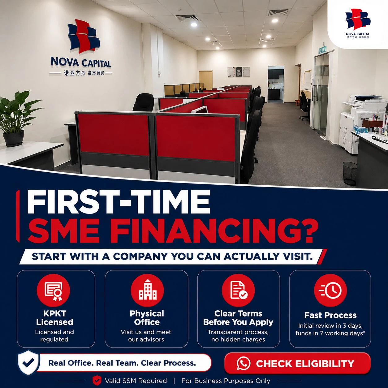 Nova Capital office at EkoCheras Office Suites